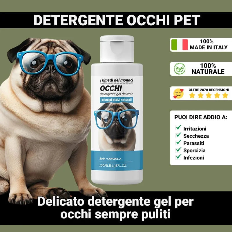 Occhi Detergente Gel Per animali domestici 100 ml